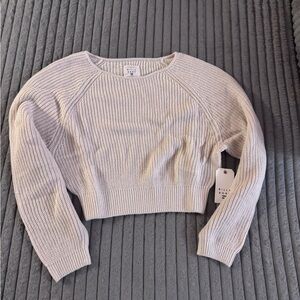 This is a Billabong Women's Sun Soaked Crop Sweater NWT